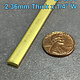 BFW = Flat Brass Strip 12" Long