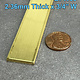 BFW = Flat Brass Strip 12" Long