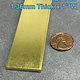 BFW = Flat Brass Strip 12" Long