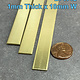 BFW = Flat Brass Strip 12" Long