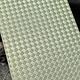 BSP227 "Mini Striped Squares" Patterned Brass Sheet 2-1/2" Wide