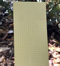 BSP227 "Mini Striped Squares" Patterned Brass Sheet 2-1/2" Wide