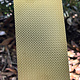 BSP232 "Mini Woven" Patterned Brass Sheet 2-1/2" Wide