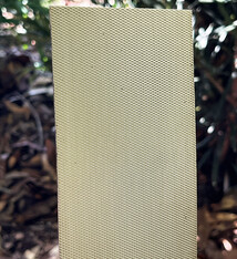 BSP230 "Zig Zag" Patterned Brass Sheet 2-1/2" Wide