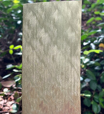 BSP239 " Fingerprint" Patterned Brass Sheet 2-1/2" Wide