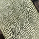 BSP240 "Mega Fingerprint" Patterned Brass Sheet 2-1/2" Wide