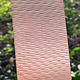 CSP237 "Wavy" Patterned Copper Sheet 2-1/2" Wide