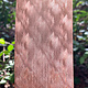 CSP239 "Fingerprint" Patterned Copper Sheet 2-1/2" Wide