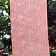 CSP240 "Mega Fingerprint" Patterned Copper Sheet 2-1/2" Wide