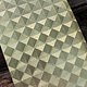 BSP226 "Striped Triangles" Patterned Brass Sheet 2-1/2" Wide