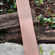CSP225 "Striped Squares" Patterned Copper Sheet 2-1/2" Wide