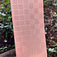 CSP225 "Striped Squares" Patterned Copper Sheet 2-1/2" Wide