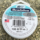 CD44918T-100 = Beadalon 49 Bright .018''  100ft Spool