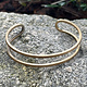 MSBR1032 = Brass Bracelet Cuff Open 1/2'' Wide
