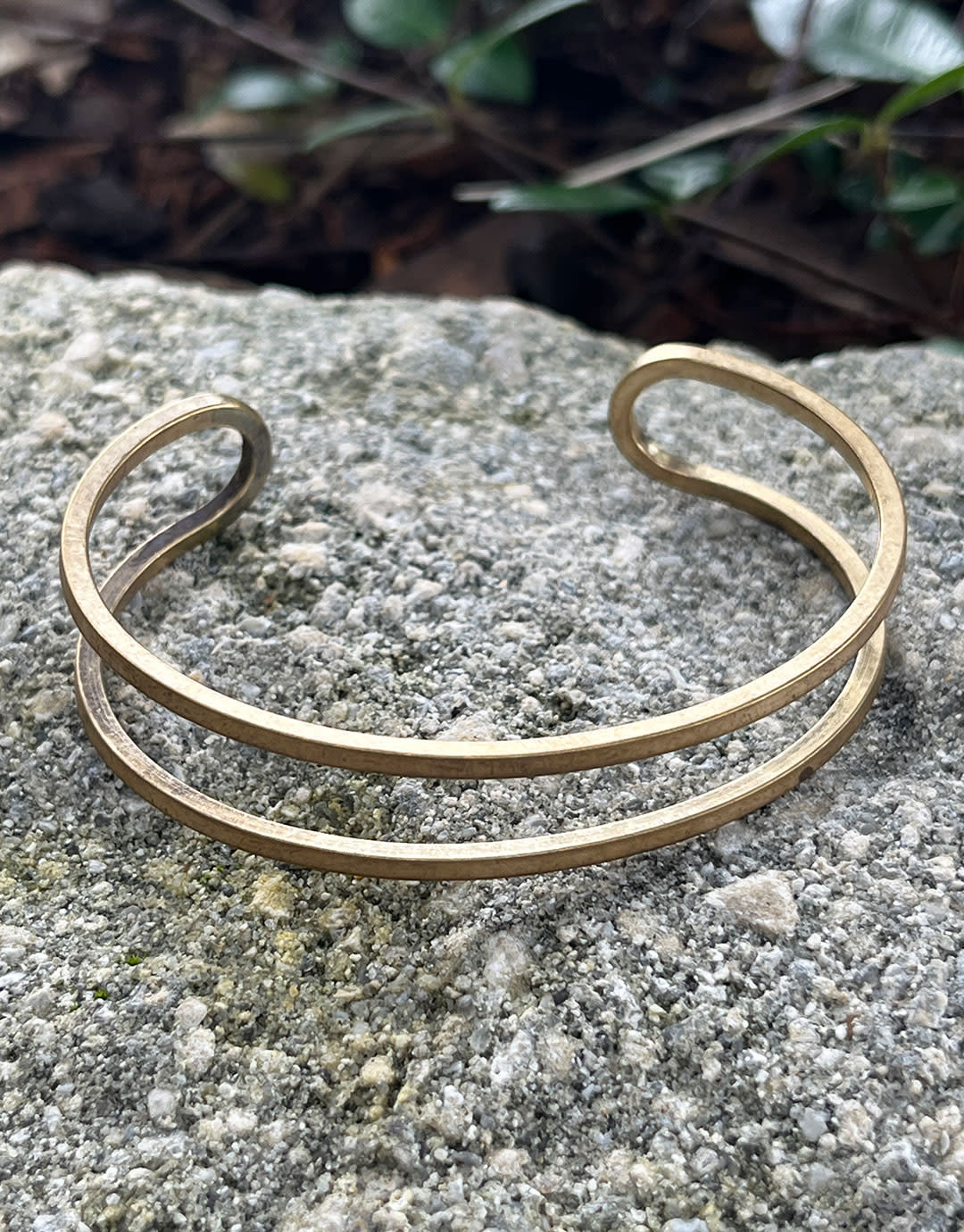 MSBR1032 = Brass Bracelet Cuff Open 1/2'' Wide