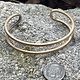 MSBR1032 = Brass Bracelet Cuff Open 1/2'' Wide