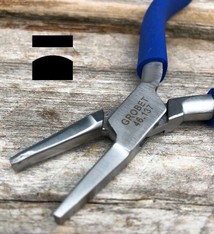PL6437 = Economy Bending Plier HALF ROUND/FLAT