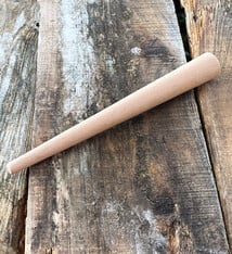 RN509 = Tapered Wood Ring Stick 9"