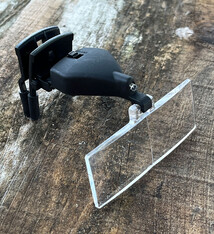 EL9135 = OPTI+Aid Clip-On Magnifier with 3 Lenses -1.5X, 2.5X, 3.5X