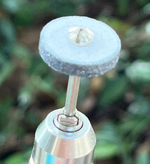 11.430 = Cool Wheel Heatless Mini Grinding Wheels 5/8"x1/8" (Pkg of 10)