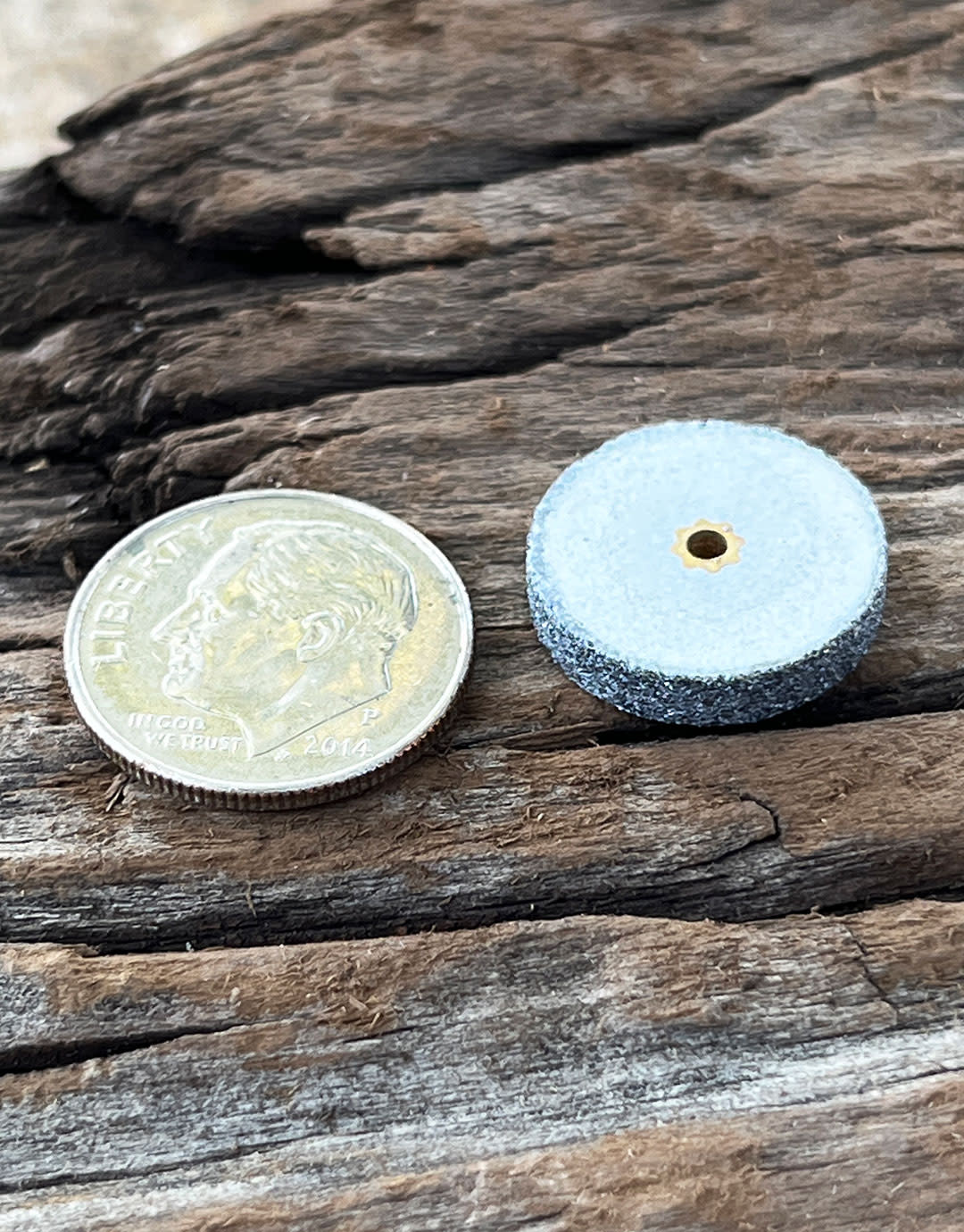 11.430 = Cool Wheel Heatless Mini Grinding Wheels 5/8"x1/8" (Pkg of 10)