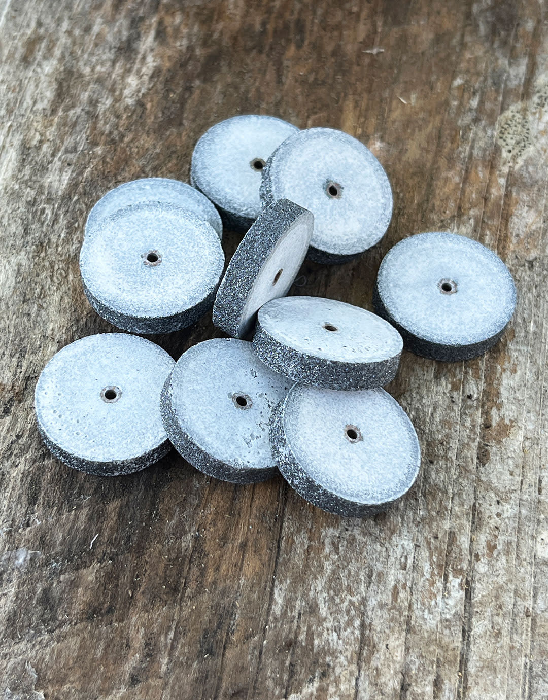 11.437 = Cool Wheel Heatless Mini Grinding Wheels 7/8''x3/16'' (Pkg of 10)
