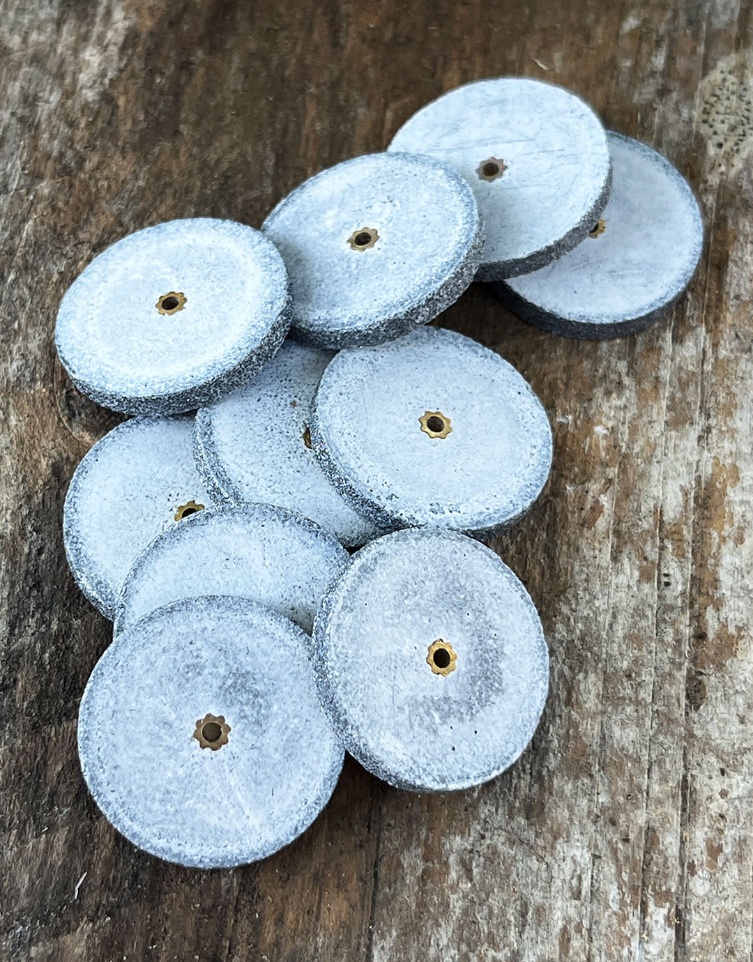 11.439 = Cool Wheel Heatless Mini Grinding Wheels 1''x1/8'' (Pkg of 10)