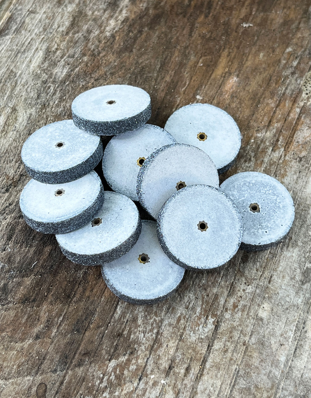 11.440 = Cool Wheel Heatless Mini Grinding Wheels 1''x3/16'' (Pkg of 10)