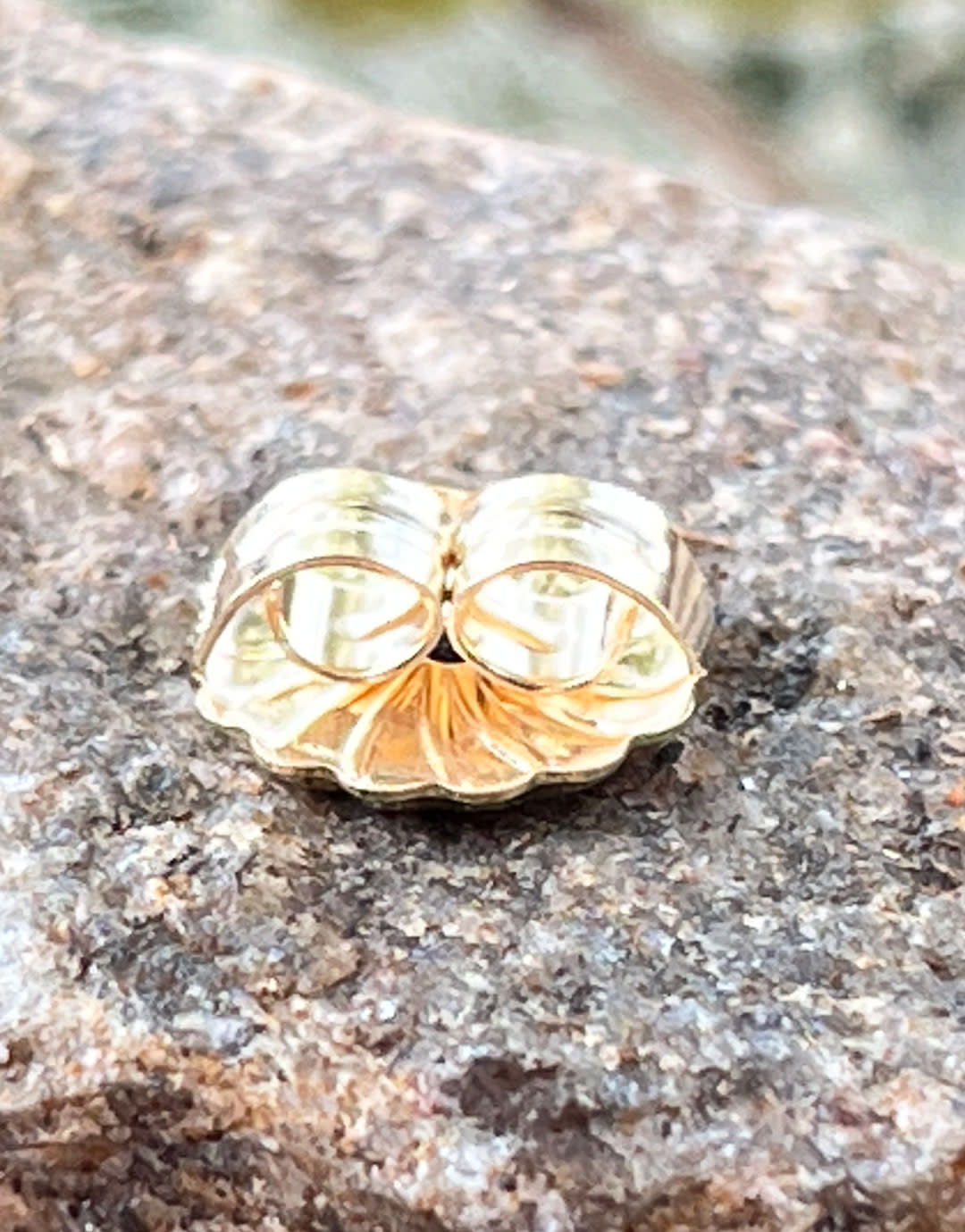 909-08 = Giant Friction Earring Back 14KY Gold