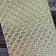 BSP249 "Balloon" Patterned Brass Sheet 2-1/2" Wide