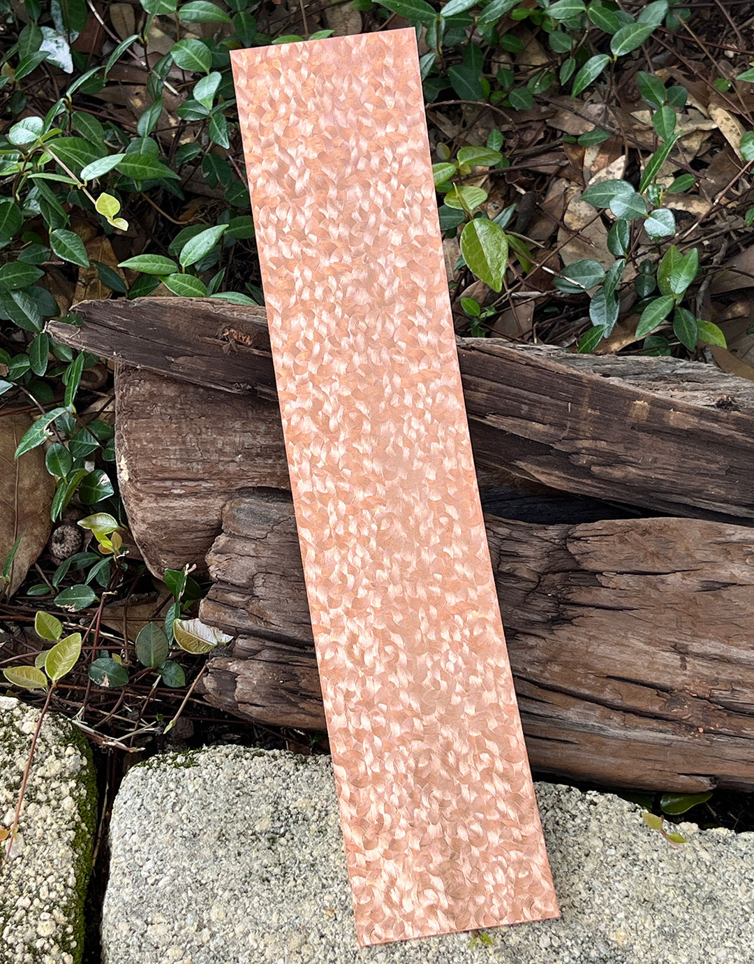 CSP252 "Curvy" Patterned Copper Sheet 2-1/2" Wide