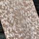 CSP252 "Curvy" Patterned Copper Sheet 2-1/2" Wide
