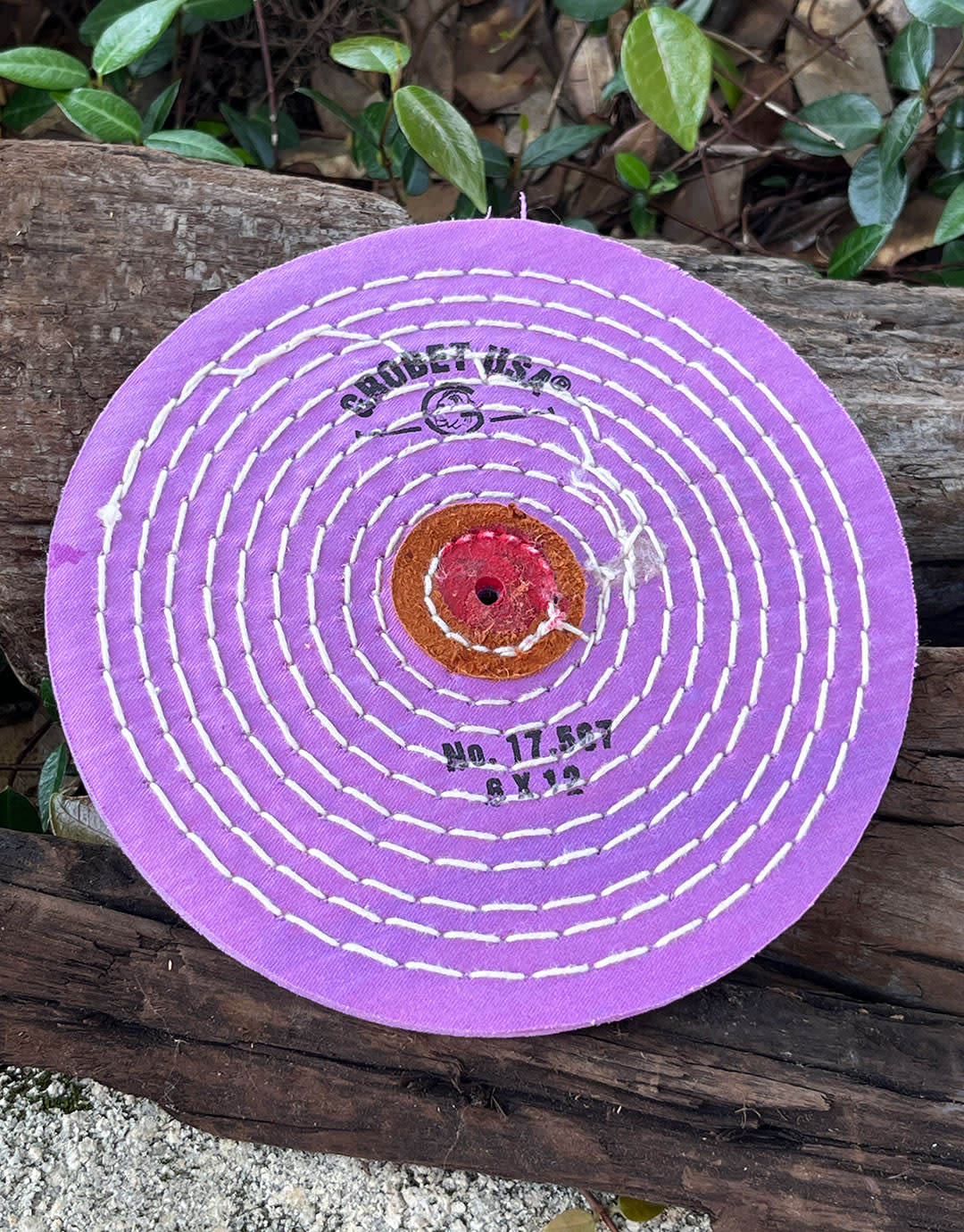Special Order = 17.567 = Berry Muslin Buff, 6", Razor Edge