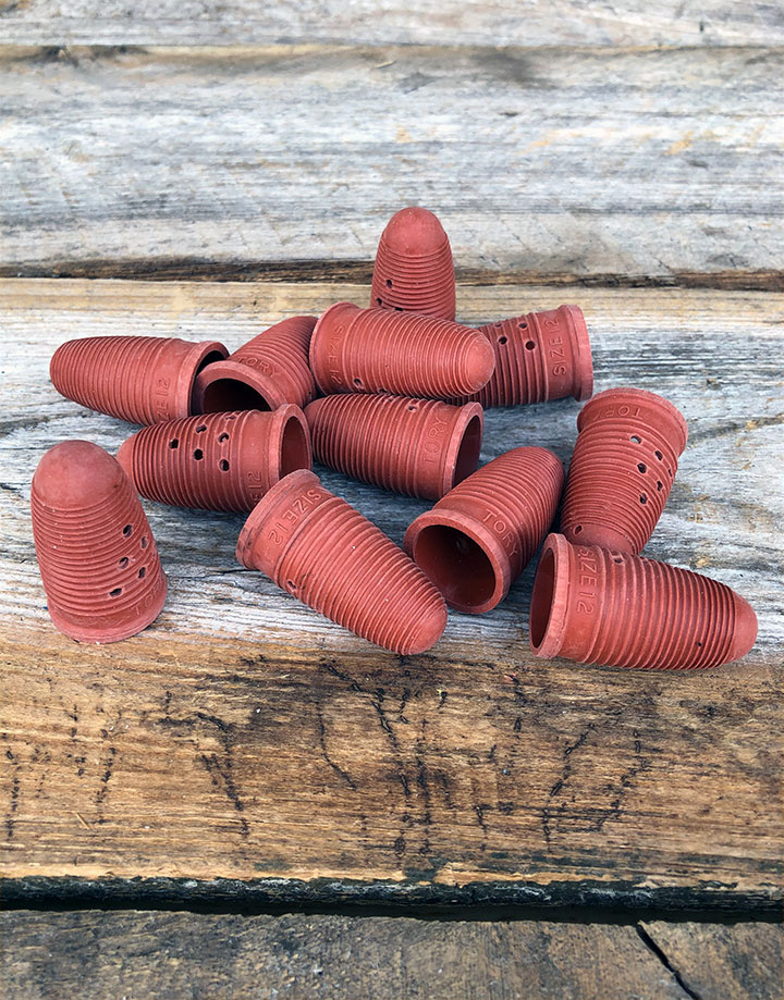 Rubber Finger Cots (Dozen)