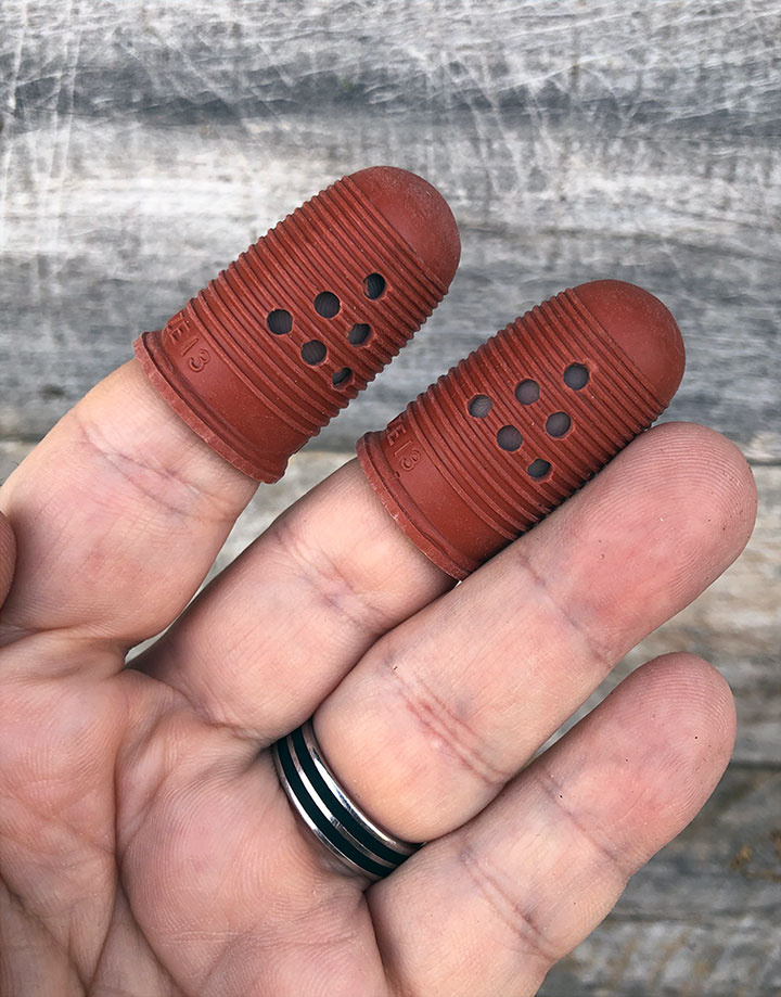 Rubber Finger Cots (Dozen)