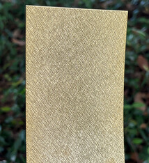 BSP256 "Cross Hatch" Patterned Brass Sheet 2-1/2" Wide