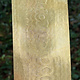 BSP255 "Bamboo" Patterned Brass Sheet 2-1/2" Wide