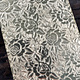 BSP243 "Rose" Patterned Brass Sheet 2-1/2" Wide