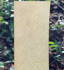 BSP263 "Snakeskin" Patterned Brass Sheet 2-1/2" Wide