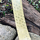 BSP265 "Spiky Leaf" Patterned Brass Sheet 2-1/2" Wide