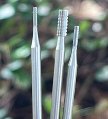 Panther Burs Cylinder Square Cross Cut Bur (Pkg of 6)