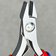 Tronex PL30749A = Tronex 749 Medium Angled Stubby Chain Nose Pliers - Long Handle