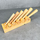 DA3135 = U-Channel Wood Block with 6 Hammer Shaped Formers