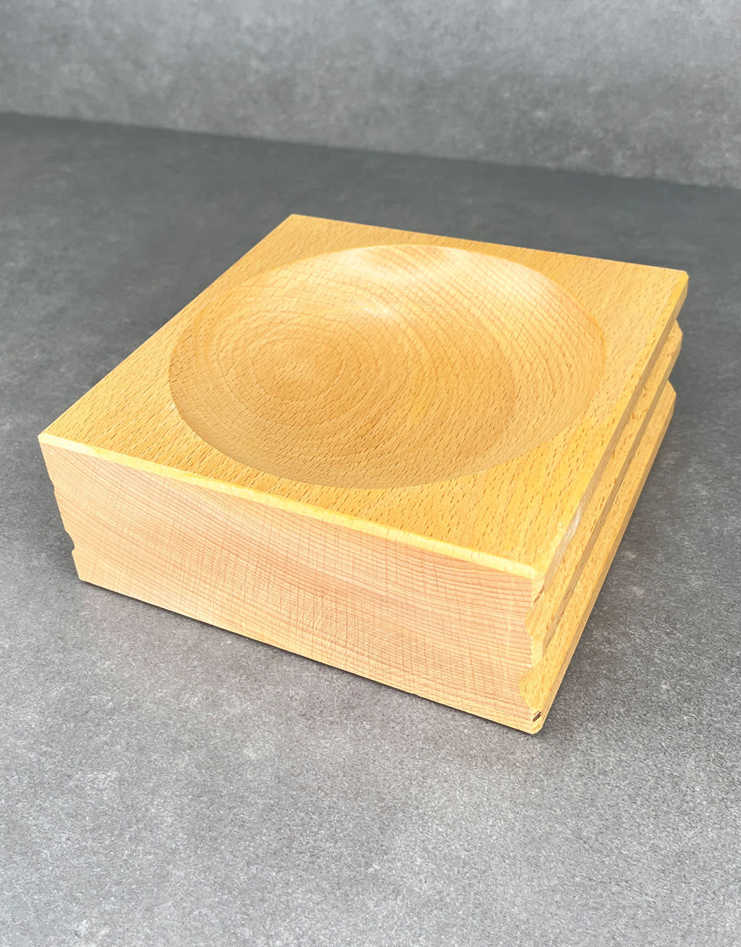 DA3150 = Large Wood Shaping Block with 2 Depressions