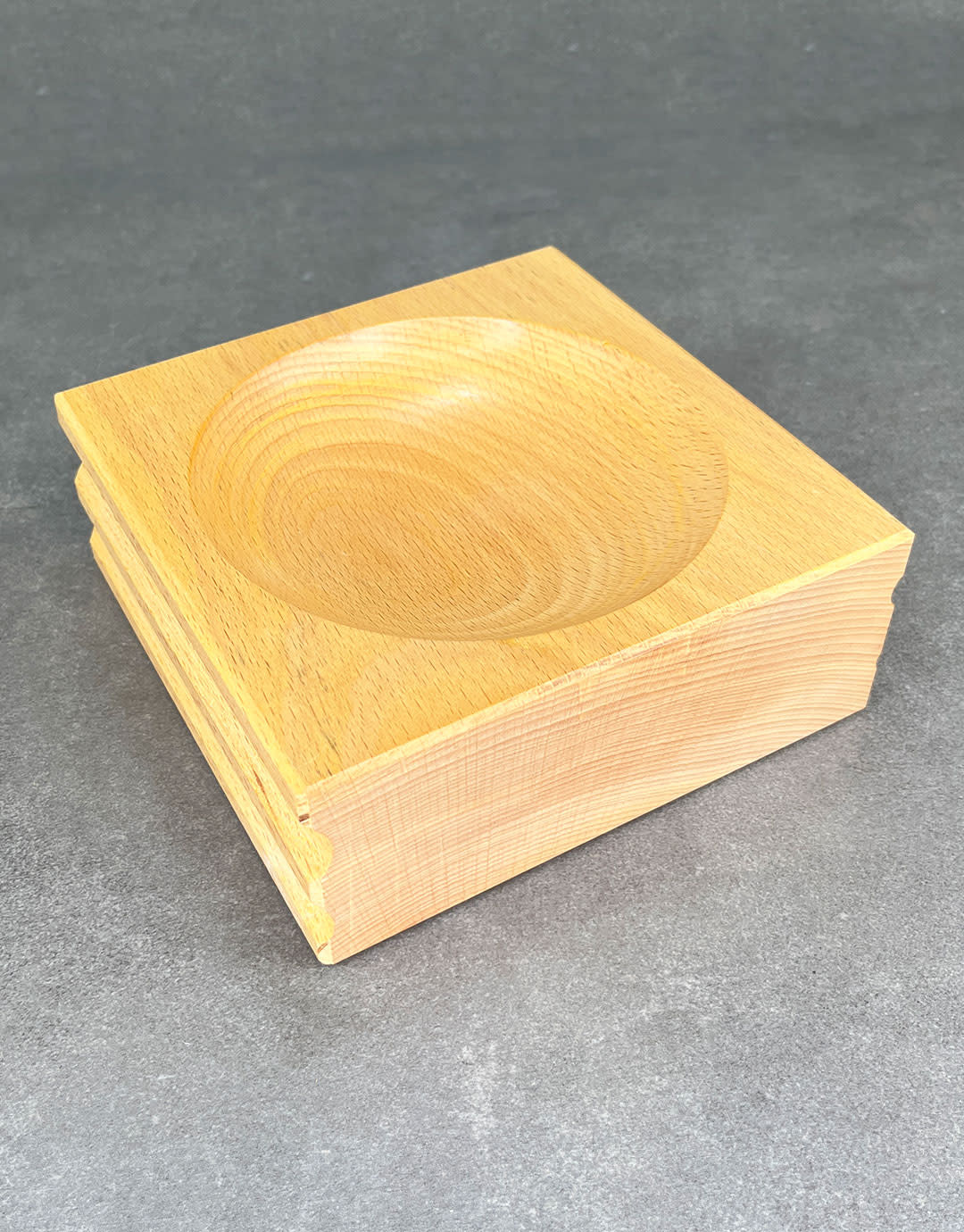 DA3150 = Large Wood Shaping Block with 2 Depressions