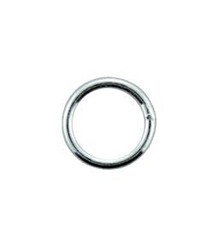907SF-8040 = SILVER FILLED CLOSED JUMP RING 8.0mm OD X .040'' WIRE (Pkg of 10)