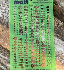 Du-Matt CA5102 = Matt Design Template - Stone Shapes