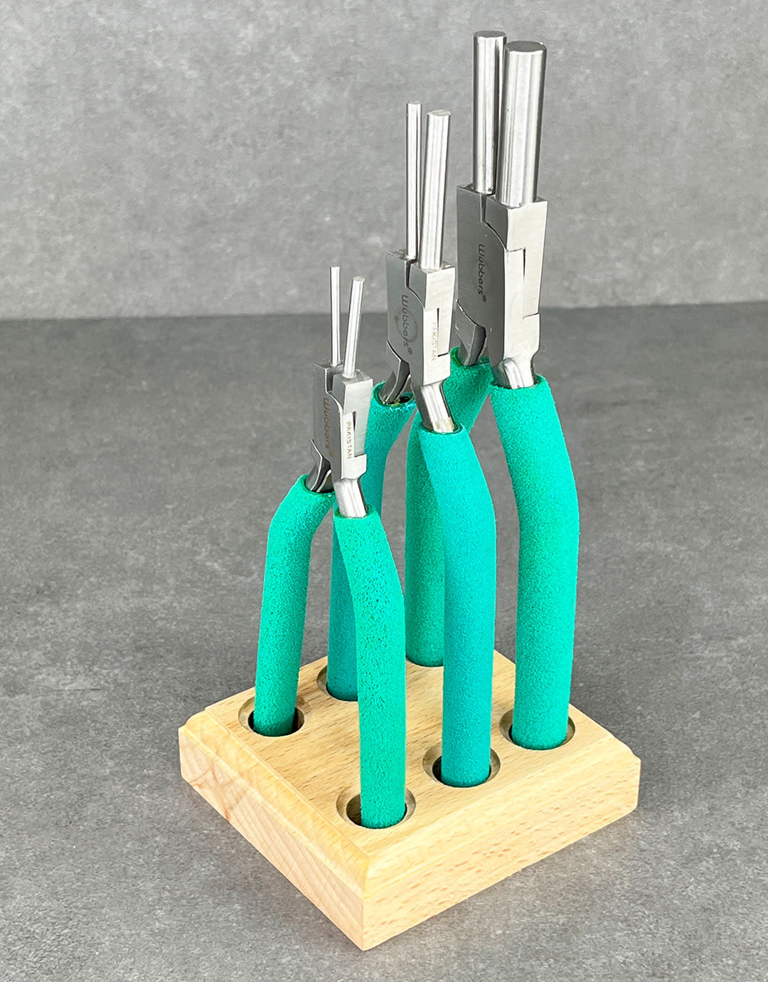 Wubbers PL6094 = Wubber Bail Making Plier Set with Stand 3pcs