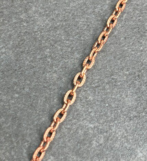 800BR-09 = Brass Fancy Oval Cable Chain 3.2mm wide (FOOT)
