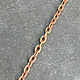 800BR-09 = Brass Fancy Oval Cable Chain 3.2mm wide (FOOT)
